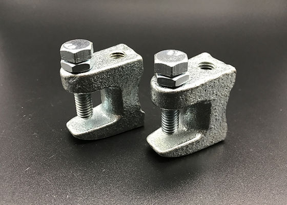 Galvanized Steel Universal M8 M10 M12 Beam Clamp Strut Beam Clamp for Channel Mounting
