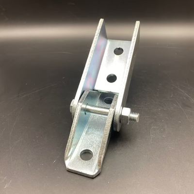 Accesorio de refuerzo ajustable ranurado de acero galvanizado de tamaño personalizado