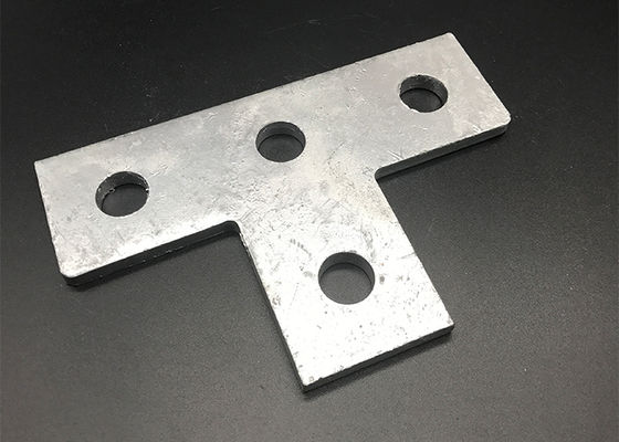 Electrical Zinc Flat Plate Unistrut Fittings in Carbon Steel and Stainless Steel with 5-10mm Thickness