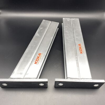 Fabricación Accesorios de apoyo Bracket Bracket Cable Tray Arm Acero inoxidable Galvanizado por inmersión en caliente
