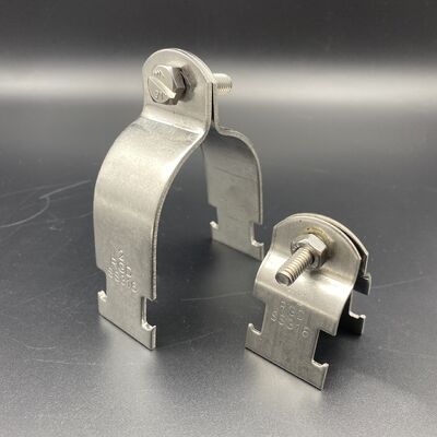 Acero inoxidable 316 1/2 en EMT pinzas de tubería galvanizadas con pinzas de piezas de apoyo zincadas