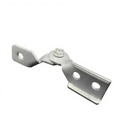 Accesorio de puntal sísmico eléctrico de zinc ajustable para bisagra