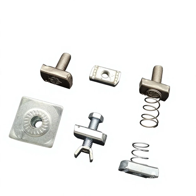 Stainless Steel Stud Nut with Spring