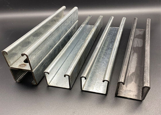 Canal Unistrut de Acero Liso 41 X 41 2.5mm HDG Canal Ranurado 41x41