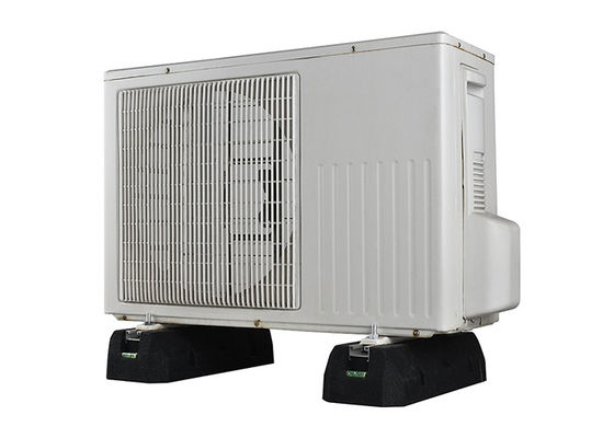 Bloque de goma del negro anti de la vibración de las colocaciones de la HVAC del aire acondicionado