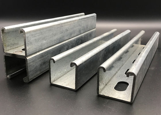 Canal galvanizado estampado en frío 2.5m m 304 de acero inoxidables del puntal del metal