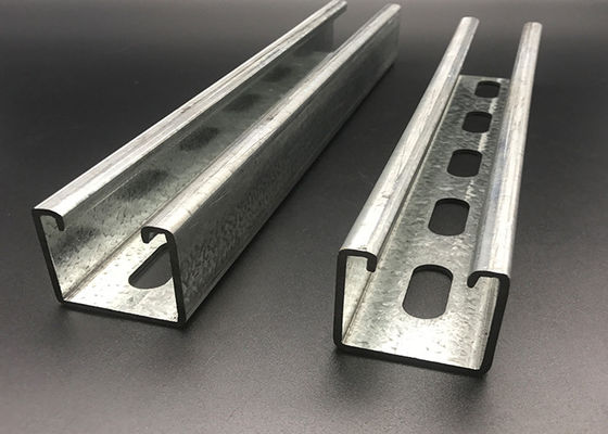 La inmersión caliente Unistrut 41x21 del canal inoxidable del puntal de Ss304 SS316 galvanizó