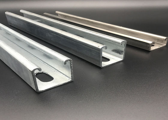 La inmersión caliente Unistrut 41x21 del canal inoxidable del puntal de Ss304 SS316 galvanizó
