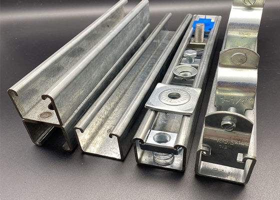 La inmersión caliente del canal 41x41 HDG del puntal C de ASTM galvanizó al OEM Unistrut