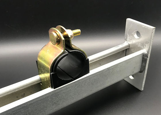 Clamparas de almohadilla de apoyo de TPE de 3/8' de pulgada Clamparas de canal de unistrut oro zinc