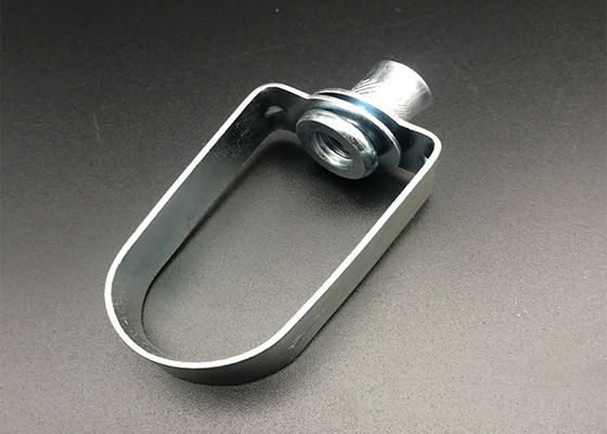 Clamparas para tubos de acero galvanizado con gancho de bucle de 1,5 mm