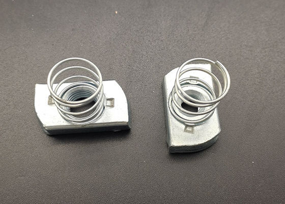 Tuerca de canal HDG M10 10mm Unistrut 316 Acero Inoxidable Tuerca de resorte