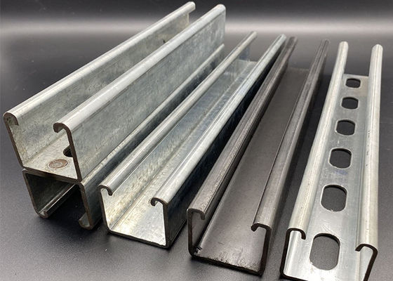 41x62 de acero inoxidable Unistrut de nuevo a la capa trasera del polvo del puntal 3.0m m