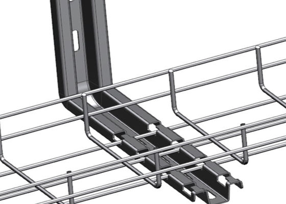 Alambre Mesh Cable Tray Electrical Basket del acero inoxidable SS304 3M