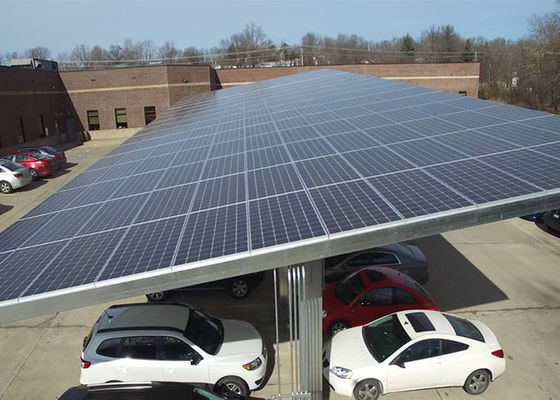El Carport solar modificado para requisitos particulares residencial estructura el montaje de la ayuda del panel