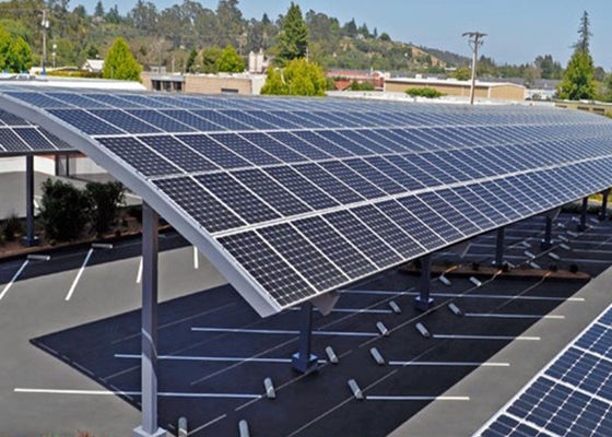 El sistema de montaje solar de aluminio PWM picovoltio estructura el Carport del panel solar