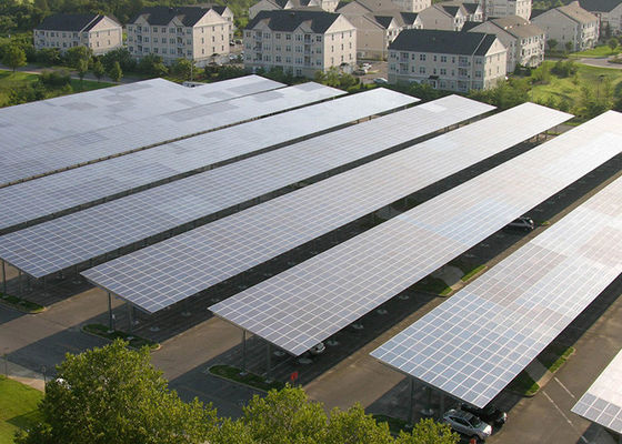 El Carport solar modificado para requisitos particulares residencial estructura el montaje de la ayuda del panel