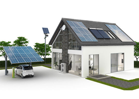 ISO9001 sistema de montaje solar de 25 grados pre galvanizó el tejado de teja solar