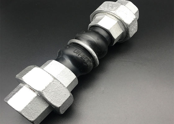 EPDM ensanchó la esfera de goma Flex Connector del gemelo del NPT de los bramidos
