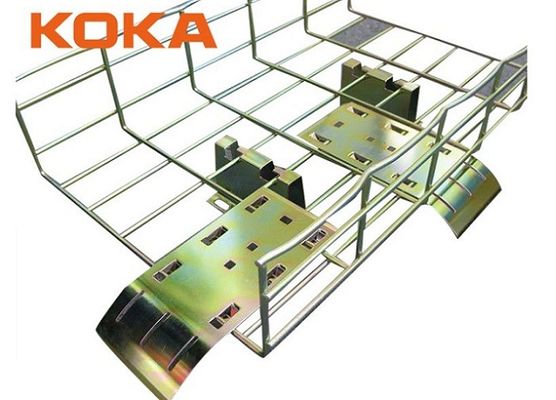 Cinc de Tray Electrical Ss 304 de la cesta de Mesh Cable Tray 2400m m del alambre de Cablofil