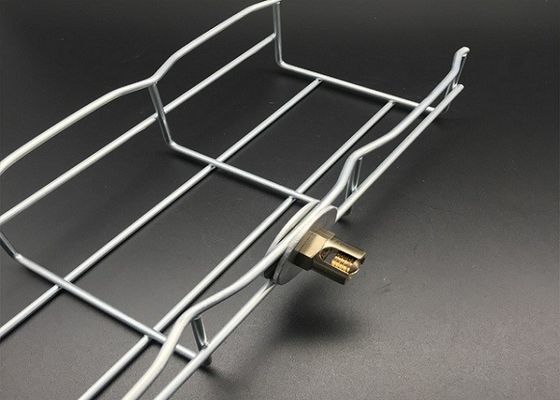 Cinc de Tray Electrical Ss 304 de la cesta de Mesh Cable Tray 2400m m del alambre de Cablofil