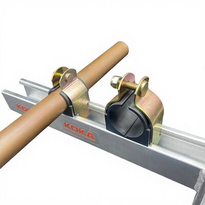 1-1/2 Inch Gold Zinc TPE Cushion Strut Cushion Clamp Unistrut Cushion Clamp for HVAC