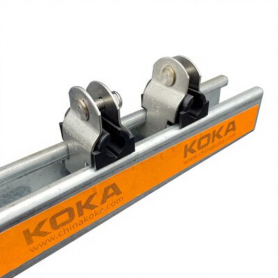 TPE Rubber Cushion Strut Cushion Clamp for HVAC with Zinc Plated Surface, Unistrut Cushion Clamp Channel Mounted