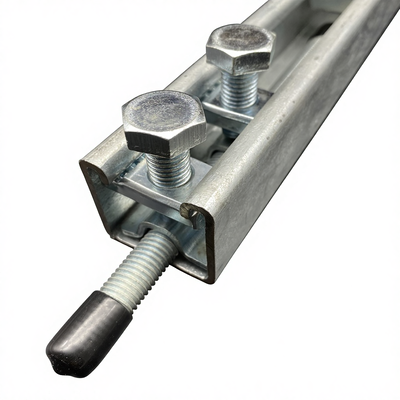 Electrical Zinc Custom Seismic Bracing Rod Stiffener Spring Channel Nut M10 M12