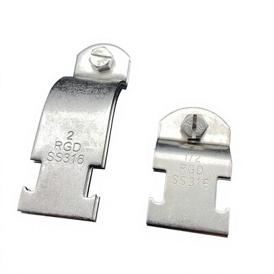Strut Pipe Clamps Stainless Steel 1-1/2'' Unistrut Clamp