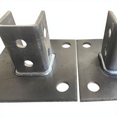 Wholesale Hot Dip Galvanized Channel Strut Post Base Brackets