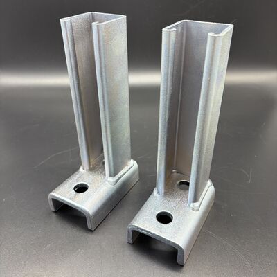 Customized Stamping Zinc Plated Strut Fitting Brackets