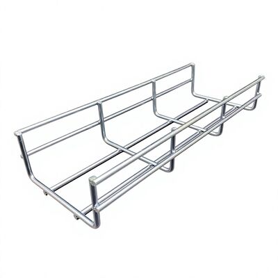 Electrical Zinc Straight Wire Mesh Cable Tray and Wire Mesh Cable Basket for Data Center Cable Management